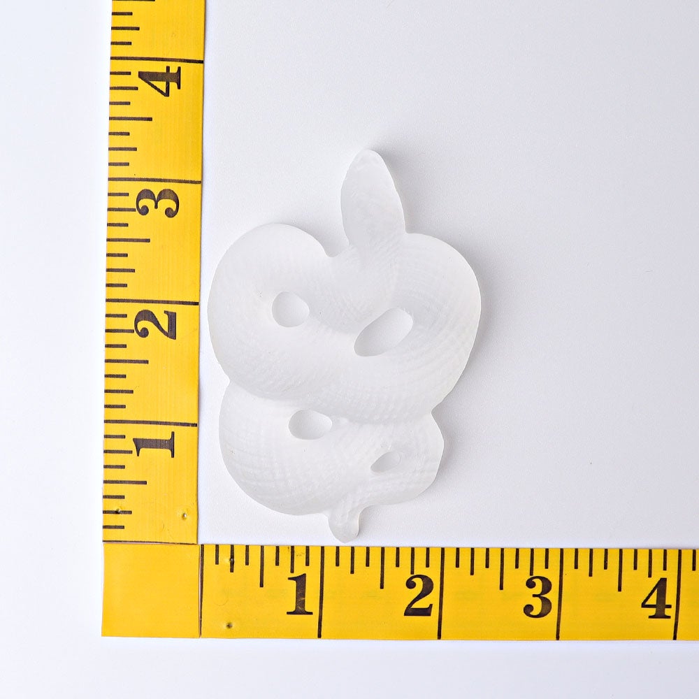 3.2" Selenite Snake Crystal Carvings Animal Bulk Best Crystal Wholesalers