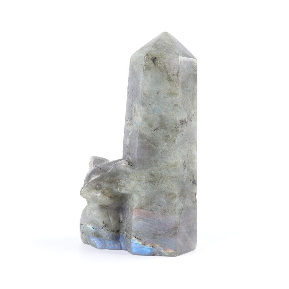 Labradorite Towers Points Bulk with Koala Carving Decor Base Best Crystal Wholesalers