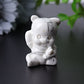 1.5" Howlite Animal Mini Crystal Carvings Best Crystal Wholesalers