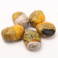 Bumblebee Jasper bulk Tumbled Stone Set of 5 Palm stones Best Crystal Wholesalers