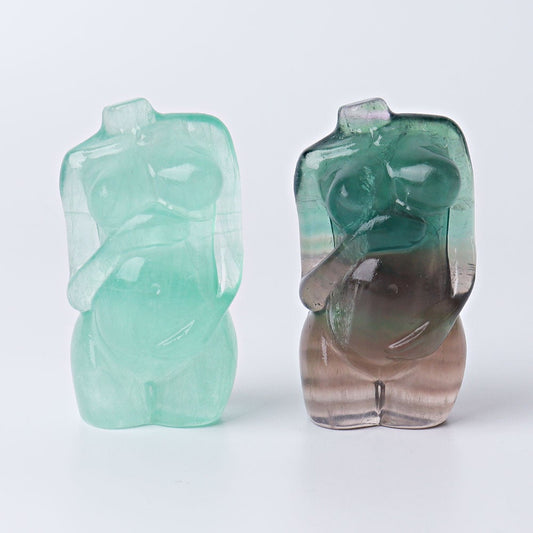 2.4" Fluorite Crystal Model Carvings Best Crystal Wholesalers