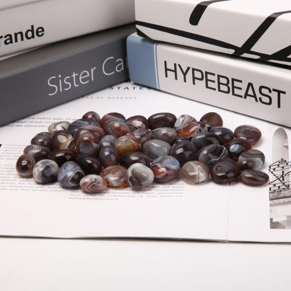0.1kg Black Sardonyx bulk Tumbled Stone 0.5kg Best Crystal Wholesalers