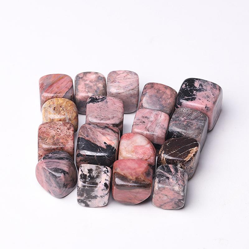 20mm-25mm Rhodonite cubes for wholesale