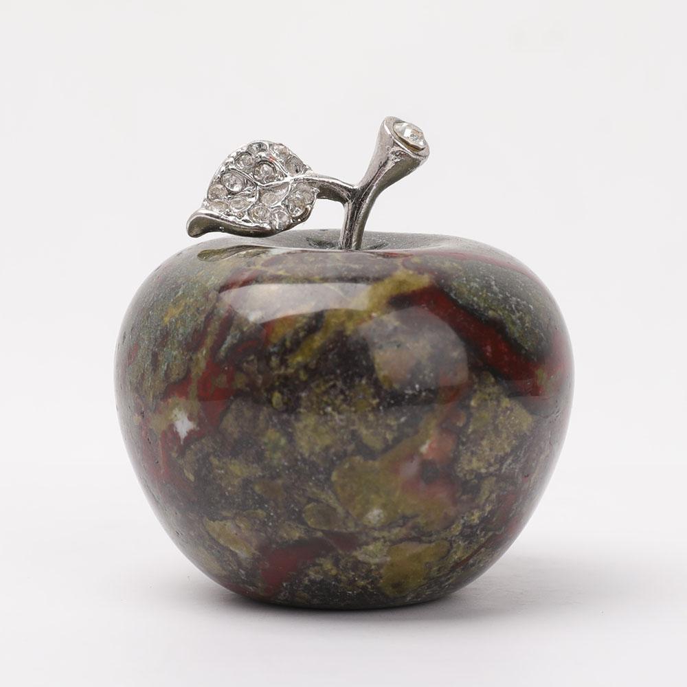 2" Crystal Apple Carvings Best Crystal Wholesalers