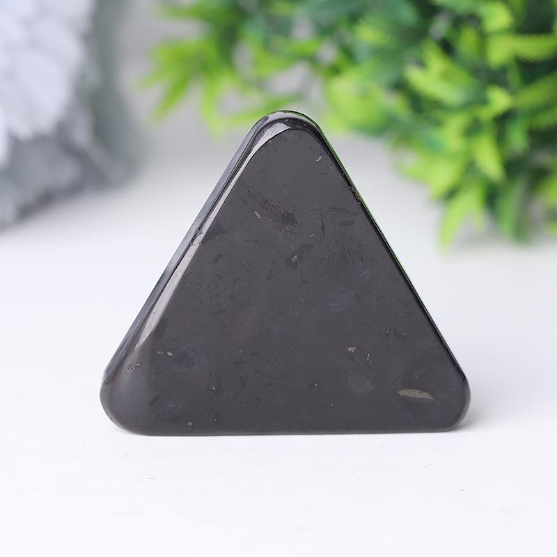 2" Shungite Sphere Holder-Triangle Best Crystal Wholesalers