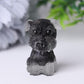 Wholesale Resin Crystal Schnauzer Dog Best Crystal Wholesalers