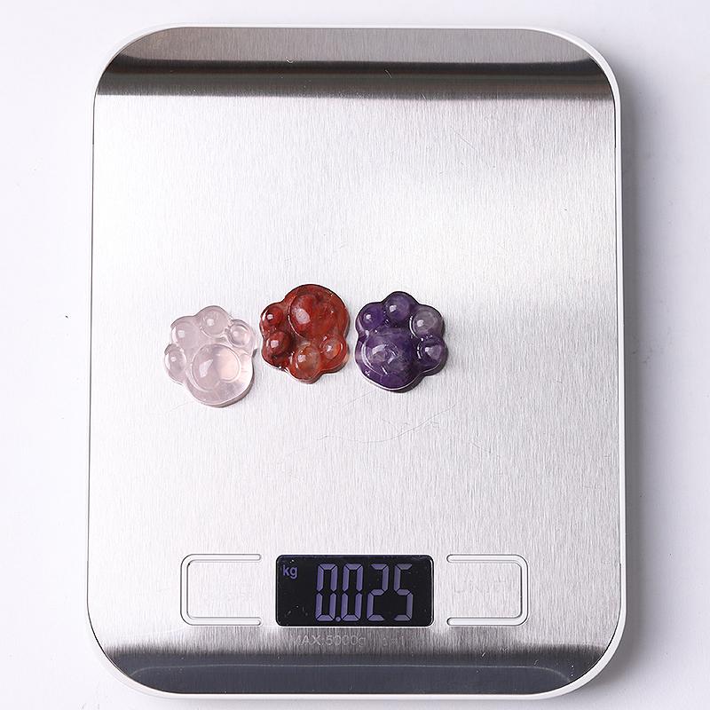 1" Cat Paw Crystal Carvings Animal Bulk Best Crystal Wholesalers