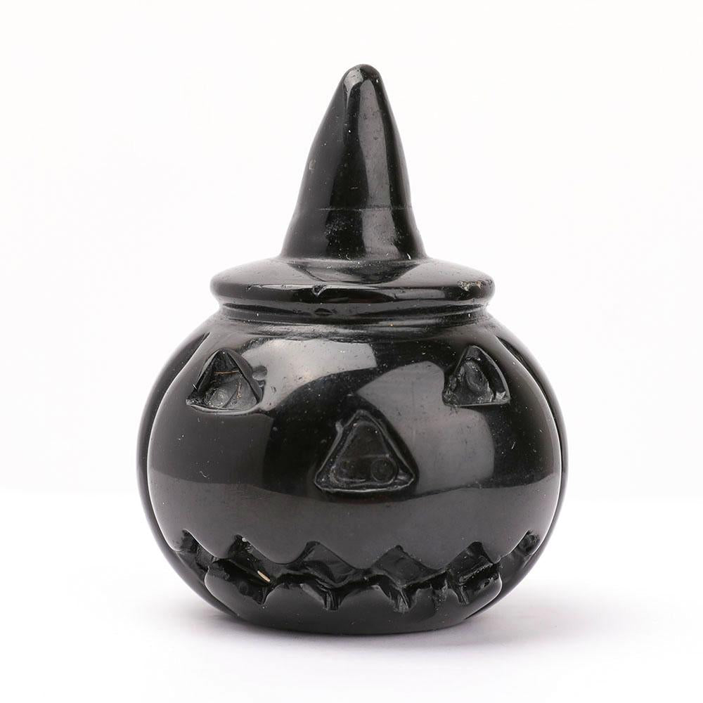 Hand Carved Pumpkin for Halloween Decor