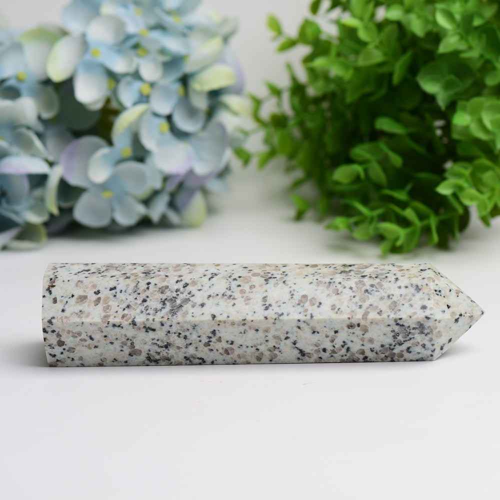 6.0"-8.0" Kiwi Jasper Crystal Tower Buk Crystal wholesale suppliers