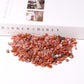0.1kg Different Size Natural Carnelian Chips Crystal Chips for Decoration Best Crystal Wholesalers