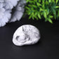 2.1" Howlite Sleepy Cat Crystal Carvings Best Crystal Wholesalers