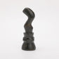 Golden Obsidian Wizard's Magic Broom Carvings