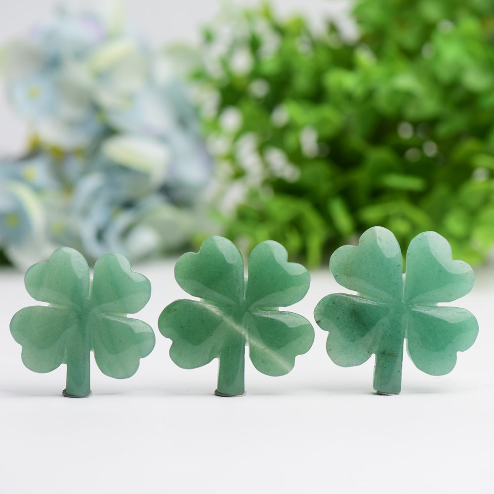 1.8" Green Avneturine Cloves Crystal Carving Plants Bulk Best Crystal Wholesalers
