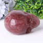 Strawberry Quartz Crystal Skull Carvings Best Crystal Wholesalers