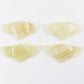 Afghan Jade Heart shape with Wings Carvings