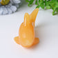 4" Honey Calcite Shark Crystal Carvings Animal Bulk Best Crystal Wholesalers