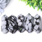 2" Snowflake Jasper Double Terminated Towers Points Bulk Best Crystal Wholesalers