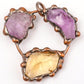 Raw Amethyst Citrine Stone Pendant Best Crystal Wholesalers