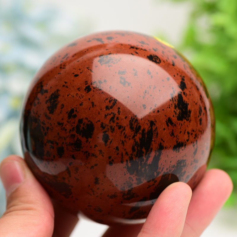 2.5”-4.0“ Mahogany Crystal Sphere Bulk Crystal wholesale suppliers