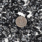 0.1kg Snowflake Obsidian Tumbled Stone Chips Crushed Natural Crystal Quartz Pieces Best Crystal Wholesalers