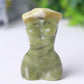 2“ Wholesale Crystal Tiny Crystal Torso Statue Carved Goddess Model