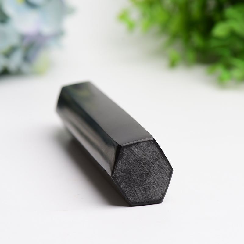 6.0"-8.0" Black Tourmaline Crystal Tower Bulk Crystal wholesale suppliers