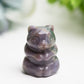 1.35" Ocean Jasper Bear Crystal Carving Bulk Wholesale