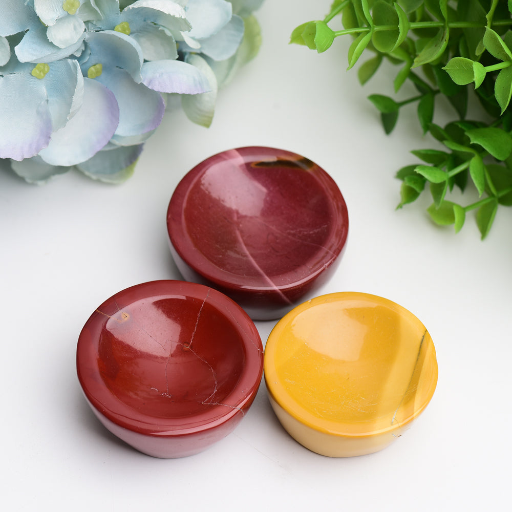 2.0" Mookite Bowl Crystal Carving Bulk Wholesale