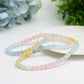 6.5mm Morganite Bracelet Bulk Wholesale