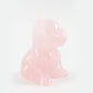 2" Rose Quartz Crystal Carving Dog Free Form Animal Bulk Best Crystal Wholesalers