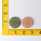 1.35" Chakra Green Aventurine Rose Quartz Palm Stone Bulk Best Crystal Wholesalers