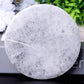 4" Selenite Plate with Print Bulk Best Crystal Wholesalers