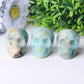 2" Caribbean Calcite Skull Crystal Carvings Best Crystal Wholesalers