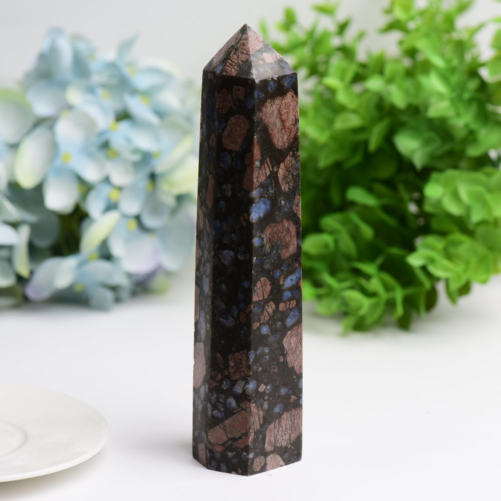 6.0"-8.0" Red Que Sera Crystal Tower Bulk Crystal wholesale suppliers