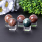 2.0"-4.0" Ocean Jasper Sphere Best Crystal Wholesalers
