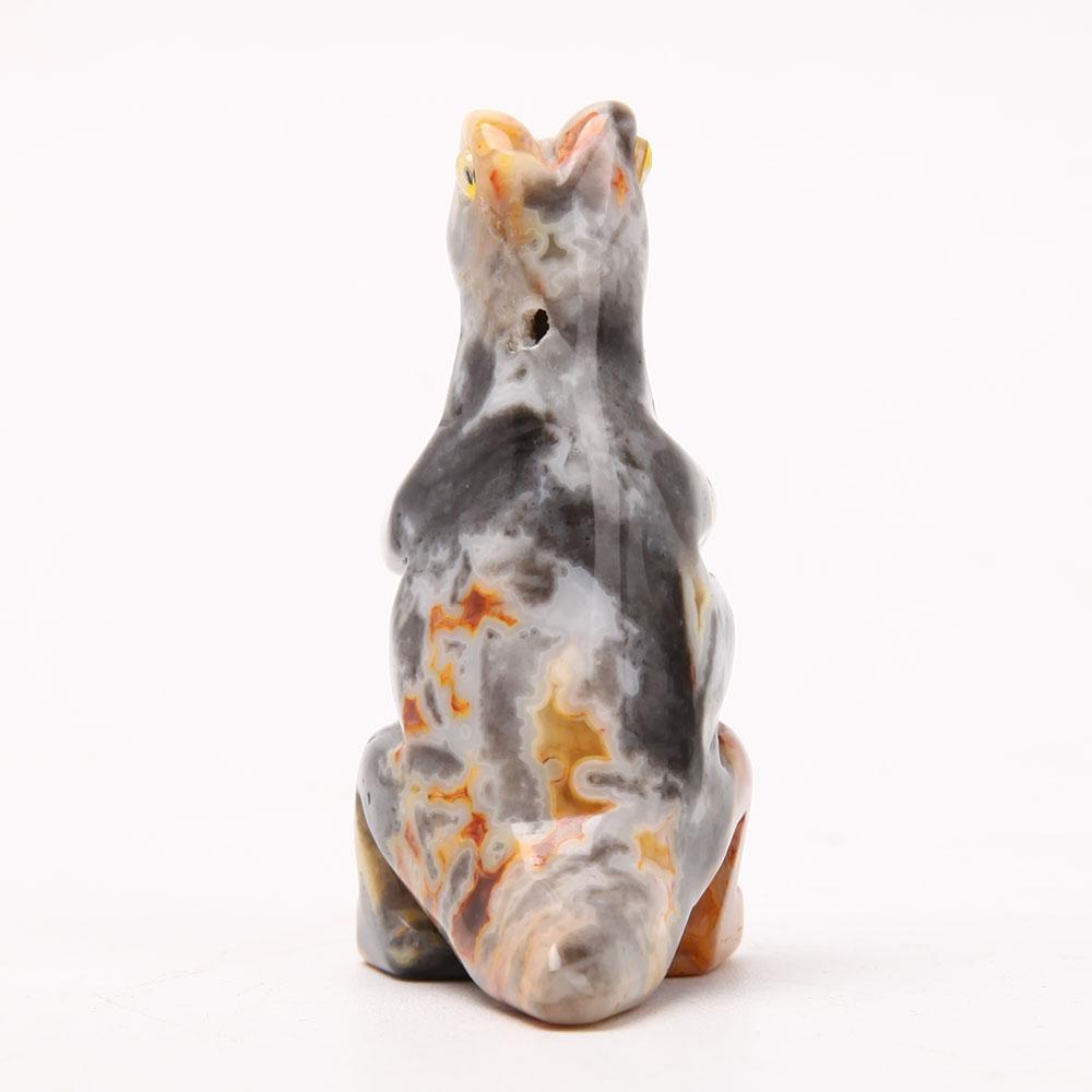 Crazy Agate Dindosaur Carving Animal Bulk Best Crystal Wholesalers