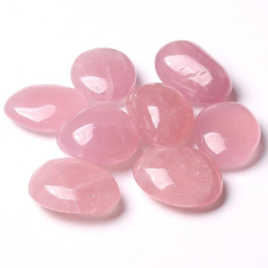 Rose Quartz Tumble- Crystal for bedroom & Love attraction
