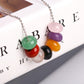 Donuts Shape Chakra Crystal Necklace Jewelry Best Crystal Wholesalers