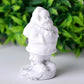 2" Howlite Santa Claus Crystal Carvings for Christmas Best Crystal Wholesalers