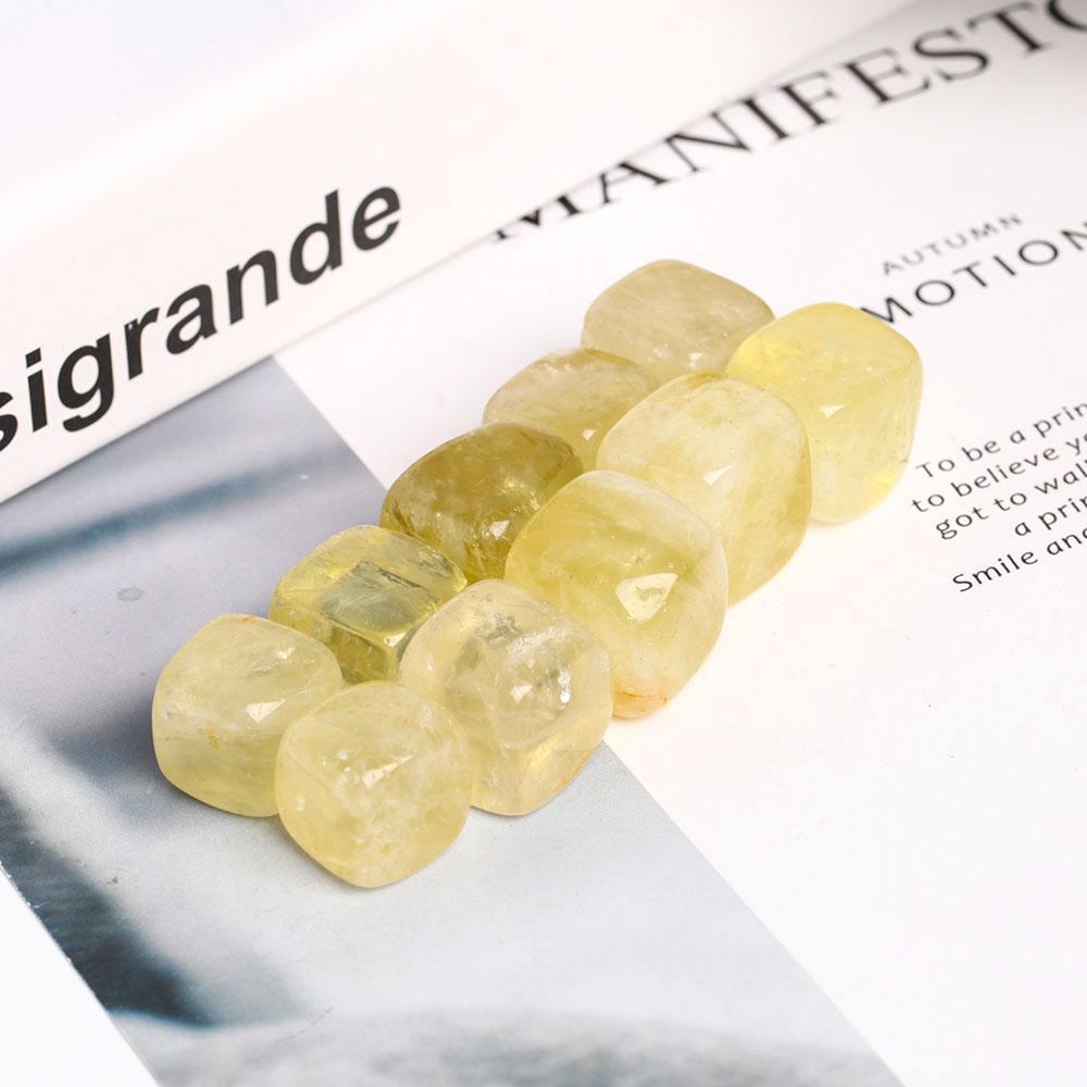 Citrine Crystal- Cubes bulk in Bulk, Wholesale