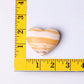 2" Yellow Calcite Heart Shape Crystal Carvings Best Crystal Wholesalers