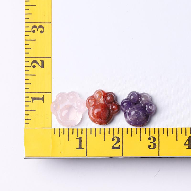 1" Cat Paw Crystal Carvings Animal Bulk Best Crystal Wholesalers
