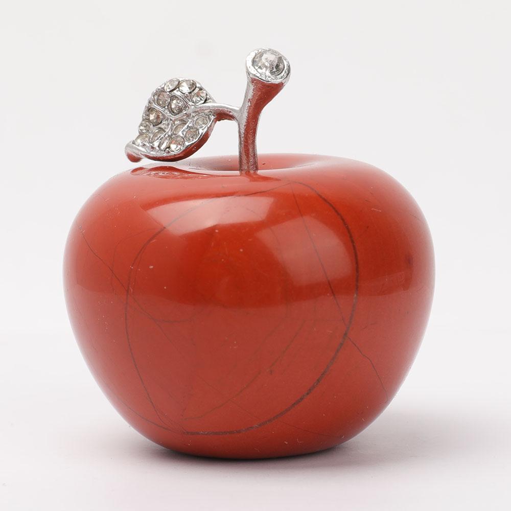 2" Crystal Apple Carvings Best Crystal Wholesalers