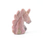 2" Rhodonite Crystal Carving Unicorn Best Crystal Wholesalers