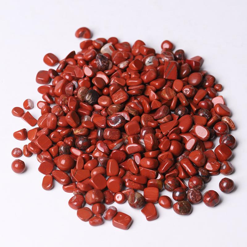 0.1kg 5-7mm Red Jasper Chips for Healing Crystal Chips Best Crystal Wholesalers