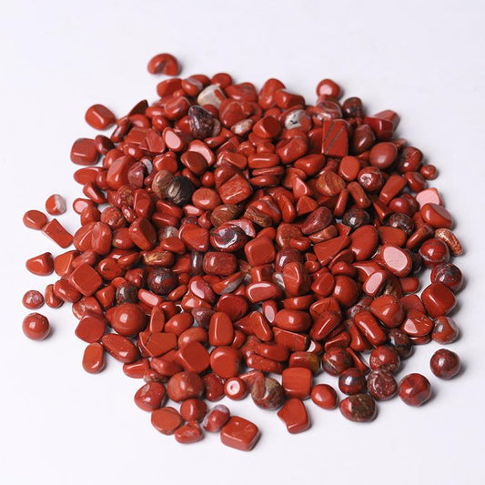 0.1kg 5-7mm Red Jasper Chips for Healing Crystal Chips Best Crystal Wholesalers
