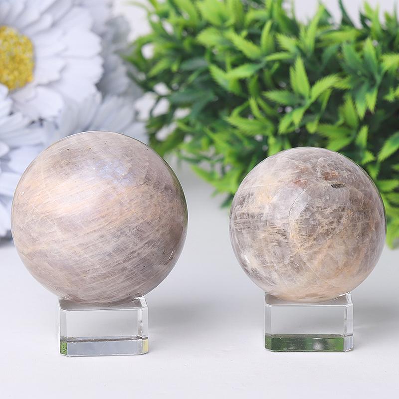 2"-4" Moonstone Crystal Sphere Best Crystal Wholesalers
