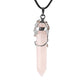 Natural Healing Flower Wrapped Crystal Point Pendant Best Crystal Wholesalers