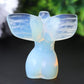 2" Crystal Model with Wings Crystal Carvings Model Bulk Best Crystal Wholesalers