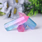 Pink and Blue Aura Clear Quartz Points Colorful Quartz Towers Points Bulk Best Crystal Wholesalers